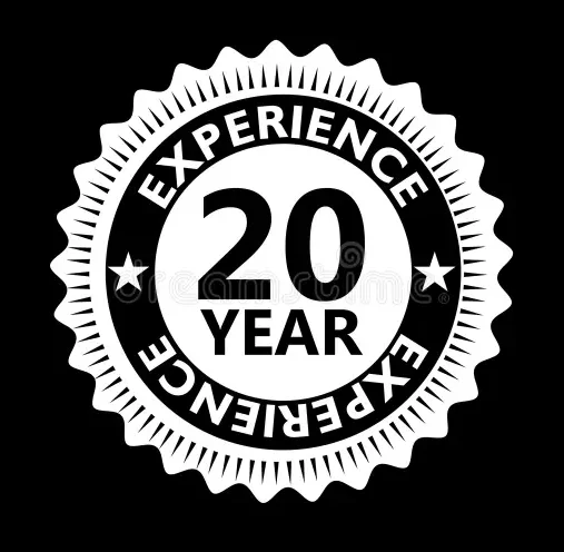 20 jaar ervaring