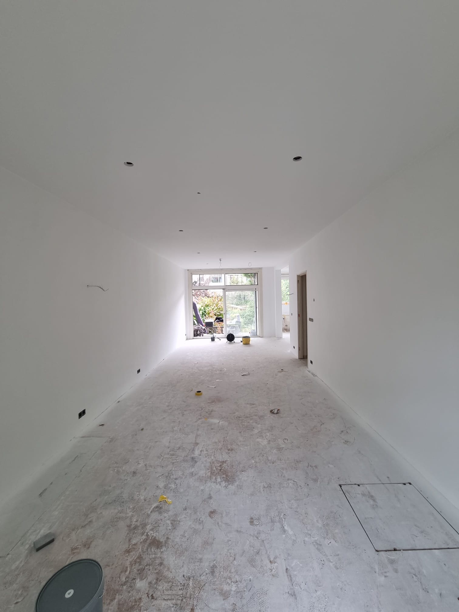 Stucwerk woning Rotterdam Hillegersberg